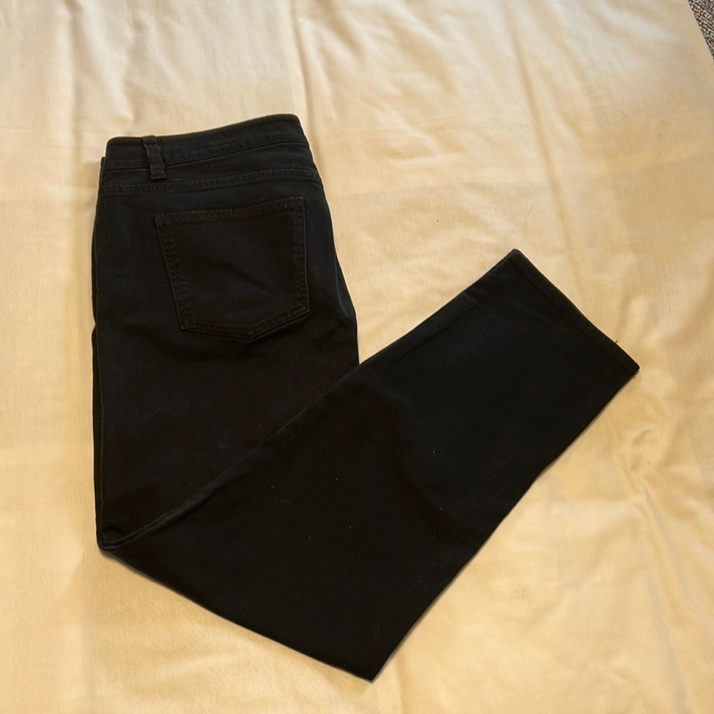 💕 4/$25 Talbots Vintage Signature Ankle Black Jeans
